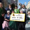 Steyrer Goldhaubengruppe spendete für den Verein Frauenhaus Steyr