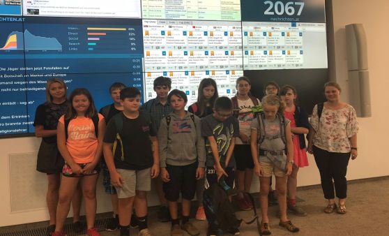 Hinter den Kulissen der Zeitungsproduktion