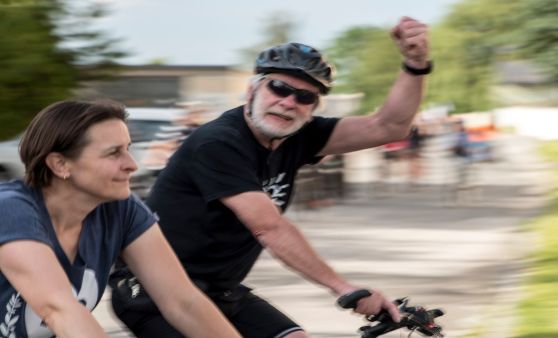 Radparade durch Waidhofen