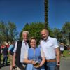 Riesiger Maibaum in Mauthausen an der Donau