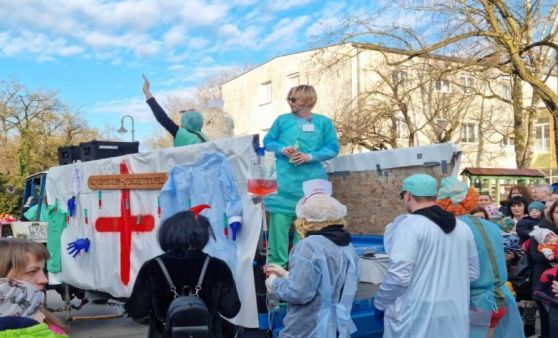 Faschingsumzug 2023 in Hausmening