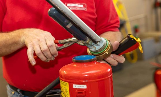 Feuerlöscherüberprüfung