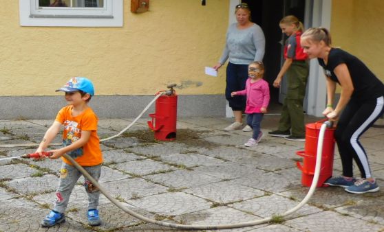 Spannende Kinderolympiade