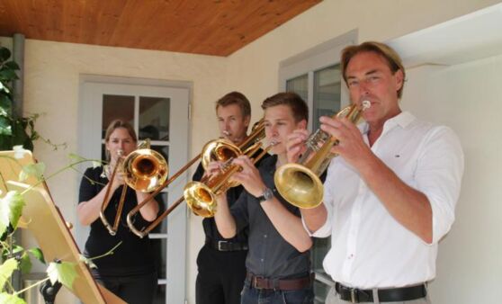 Auf Schloss Neupernstein zu Gast