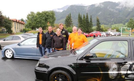 Freizeitpark wurde zur Tuning-Arena