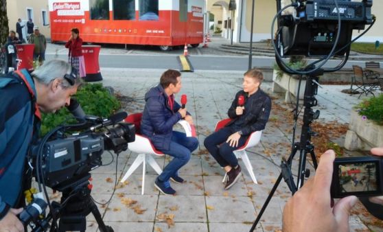 ORF-Tourstopp im Traunviertel zog viele Blicke auf sich