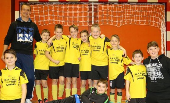 Fußball-Regionsturnier in der Stadthalle Kirchdorf