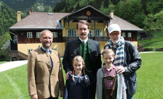 Filmdreh in Steyrling