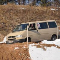 4x4 Wintertreffen 2017 - Sonderprüfung Schottergrube Micheldorf