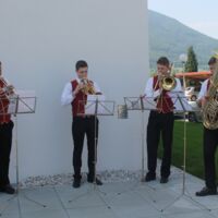 Schlüsselübergabe von 21 neuen Mietwohnungen in Micheldorf