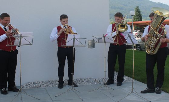 Schlüsselübergabe von 21 neuen Mietwohnungen in Micheldorf