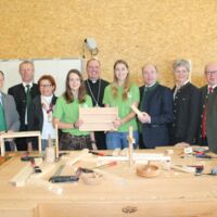 Eröffnung der neuen Werkstätten der Landwirtschaftlichen Berufs- und Fachschule Schlierbach