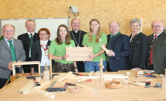 Eröffnung der neuen Werkstätten der Landwirtschaftlichen Berufs- und Fachschule Schlierbach