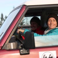 Start des 4x4 Wintertreffens in Micheldorf