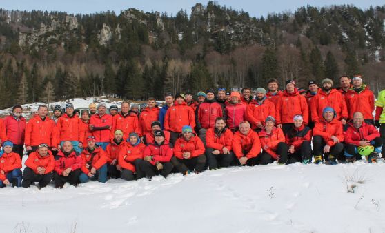 Lawinen-Übung der Bergrettung Windischgarsten, Spital, Vorderstoder und Hinterstoder