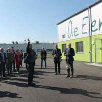 Eröffnung Erweiterung Brüterei und Schlachthof der Eiermacher