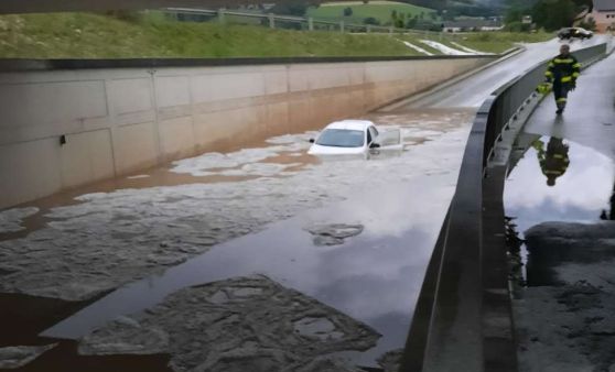 Unwetter im Bezirk Kirchdorf