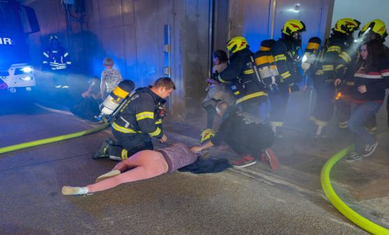 Großübung im Ottsdorftunnel