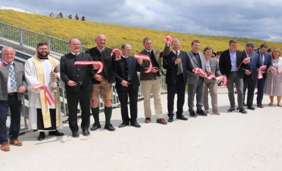 Rückhaltebecken Krems-Au feierlich eröffnet