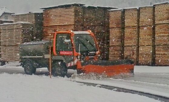 Grünau im Almtal : Kurzer aber heftiger Wintereinbruch im Almtal.