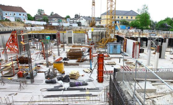 Rege Bautätigkeit verändert Stadtbild