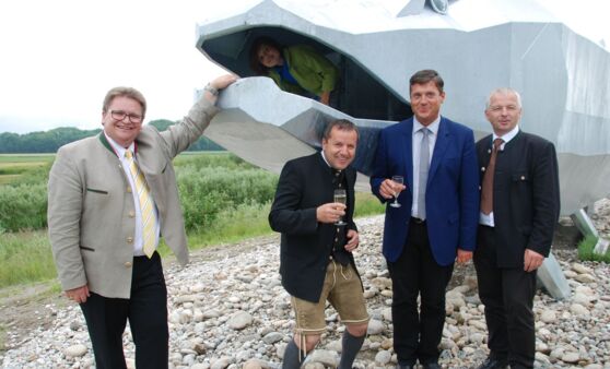 Aulehrpfad und Römerrastplatz eröffnet