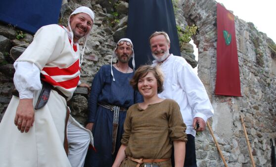 Mittelalterfest auf der Burgruine Spilberg