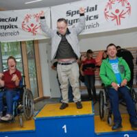 Strahlende Gesichter bei den 9. Special Olympics Motor Activities