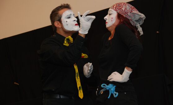 Pantomime trifft auf Mühlviertler Klänge