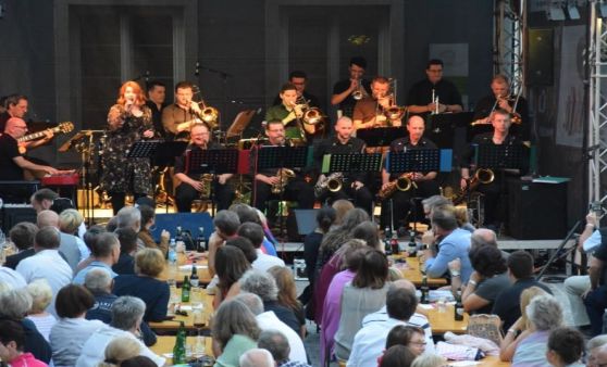 Klangwolke über Donaumarkt Mauthausen