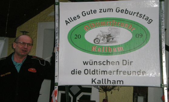 50 er -Hans Pauzi- Transparent Aufstellung