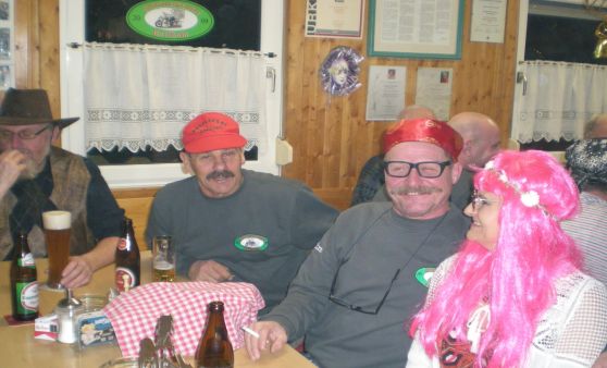 Fasching Oldtimerfreunde 2019 bei Klaus im Imbiss