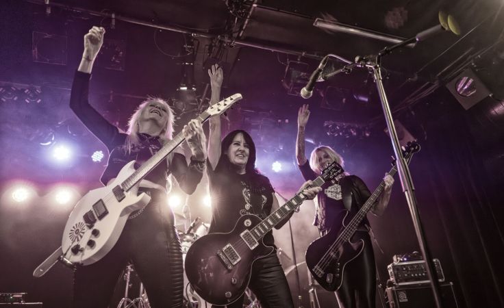 Drei Legenden auf Europa Tour zur Gast in kv roeda: Girlschool, Alcatrazz, David Reece´s Bangladore Choir