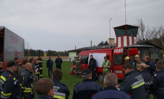 Flugdienstübung in Dobersberg