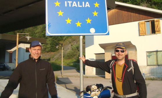 Mit dem Waffenrad nach Venedig