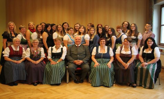 Die Abschlussklassen der LFS Gießhübl 2017/18