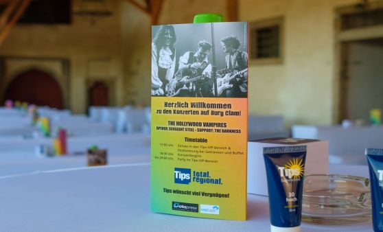 Tips VIP-Event auf der Burg Clam - Hollywood Vampires