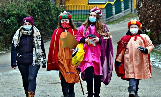 SternsingerInnen on Tour