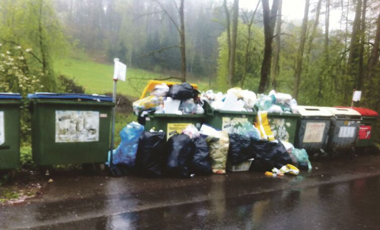 Müllinsel wurde jetzt aufgelassen