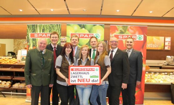 Eröffnung von Eurospar im Lagerhaus Zwettl