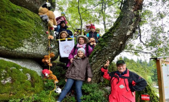 Eröffnung der Teddybärentrails im Waldviertel