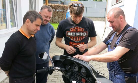 Schraubertag bei den "Gänsen"