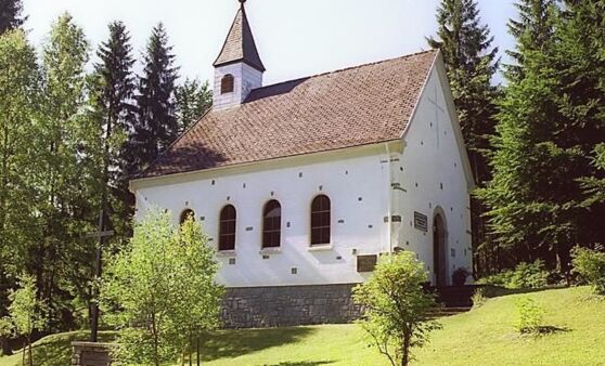 Kirche in Schöneben in Juwel mitten im Böhmerwald