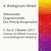4. Biologicum Almtal Miteinander. Gegeneinander. Das Prinzip Kooperation 5.-8. Oktober 2017 in Grünau