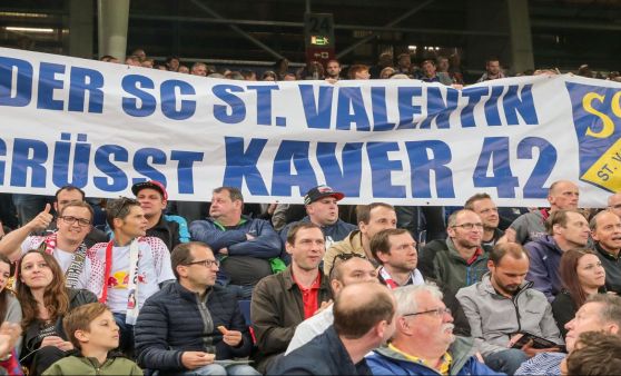 SC St. Valentin organisierte Fanfahrt zum UEFA Euro League Spiel