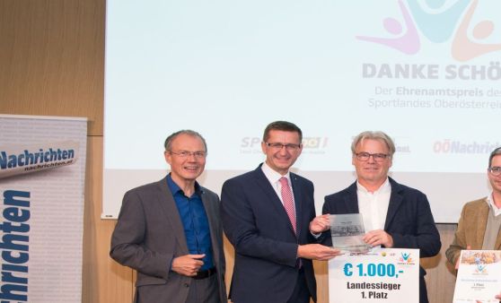 Danke schön - Ehrenamt im Sport 2019 Siegerehrung