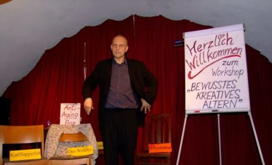 kabarett martl "bewusstes, kreatives altern", kulturgasthof Alte Welt, 24.9.2016