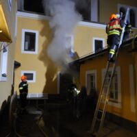 Brandeinsatz in Freistadt: Ärztin entdeckte nächtliches Feuer
