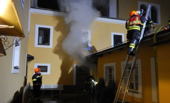 Brandeinsatz in Freistadt: Ärztin entdeckte nächtliches Feuer