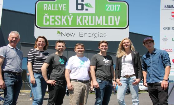 Auftakt zur 6. New Energies Rallye Cesky Krumlov 2017 bei Kreisel Electric in Rainbach